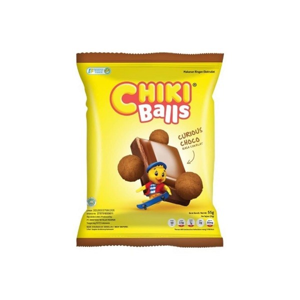 

CHIKI BALLS CHOCOLATE 55 GR