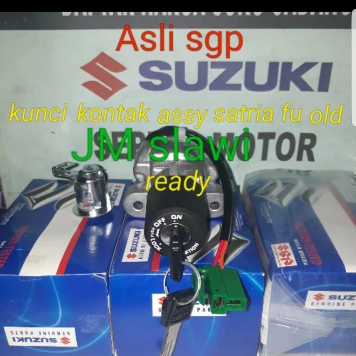 Kunci Kontak Assy Satria Fu 2012-2014 Asli Sgp Barang Langka