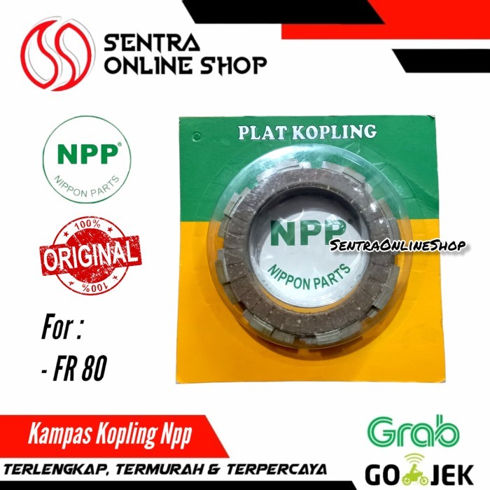 Kampas Kopling Plat Kopling Fr80 Fr 80 Npp Barang Langka