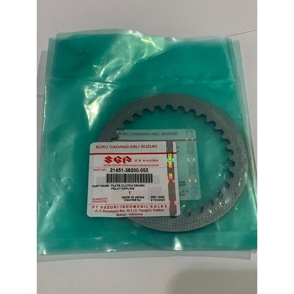 Plat Kopling Set Suzuki Rgr 150 Barang Langka
