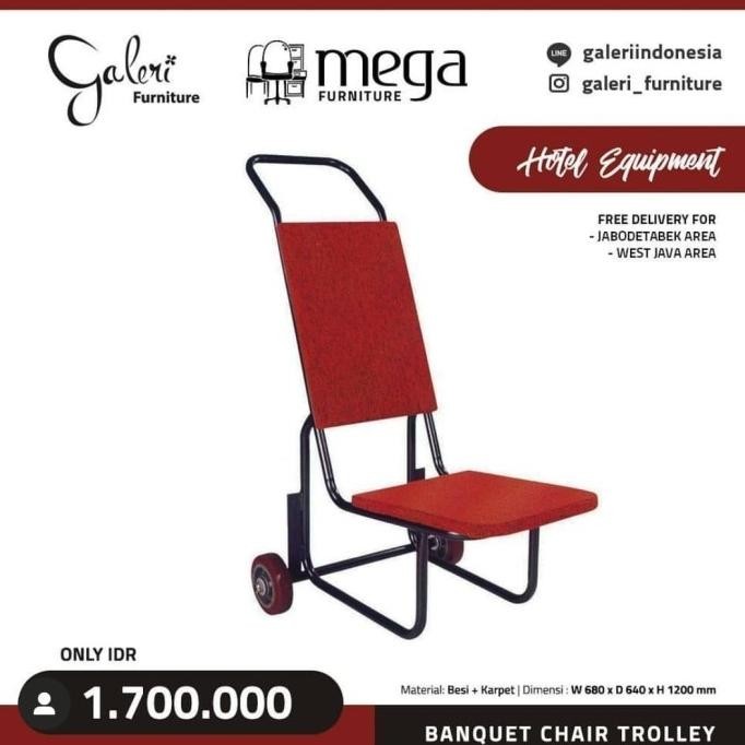 PROMO! Banquet Chair Trolley /Trolley Angkut Kursi