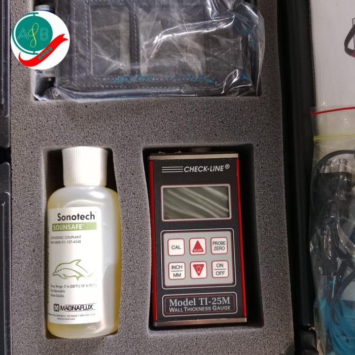 Check Line TI-25M Ultrasonic Wall Thickness Gauge