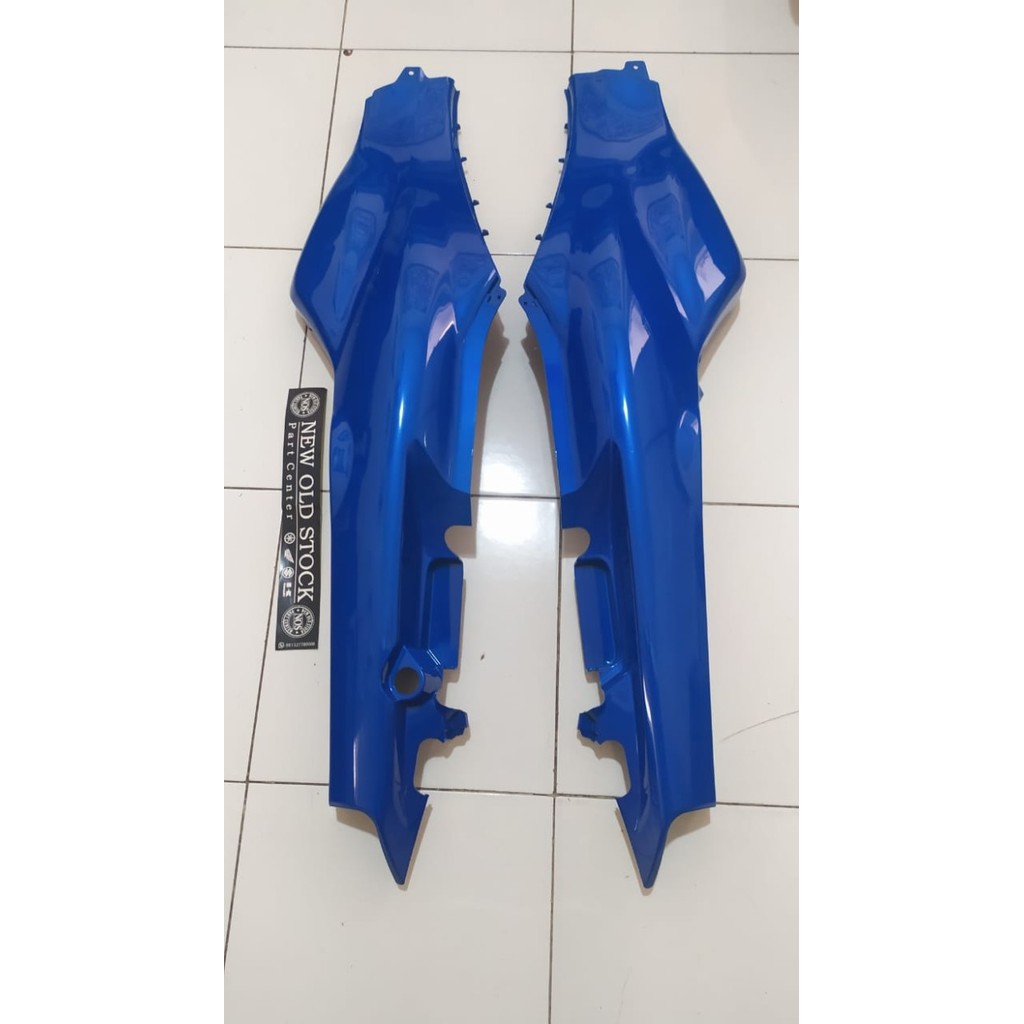 Cover Set Body Kiri Kanan Shogun 110 New Biru Original Sgp Barang Langka