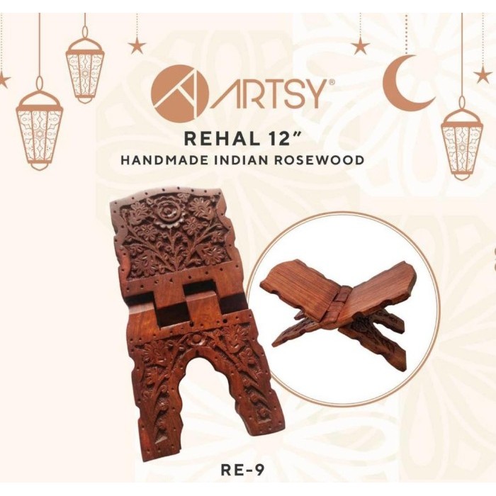 Meja Alquran Rehal 12"