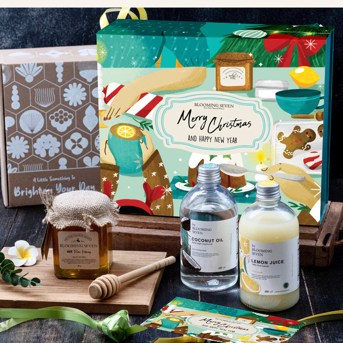 

Hampers / Parcel Medium Raw Honey + Artisan Tea