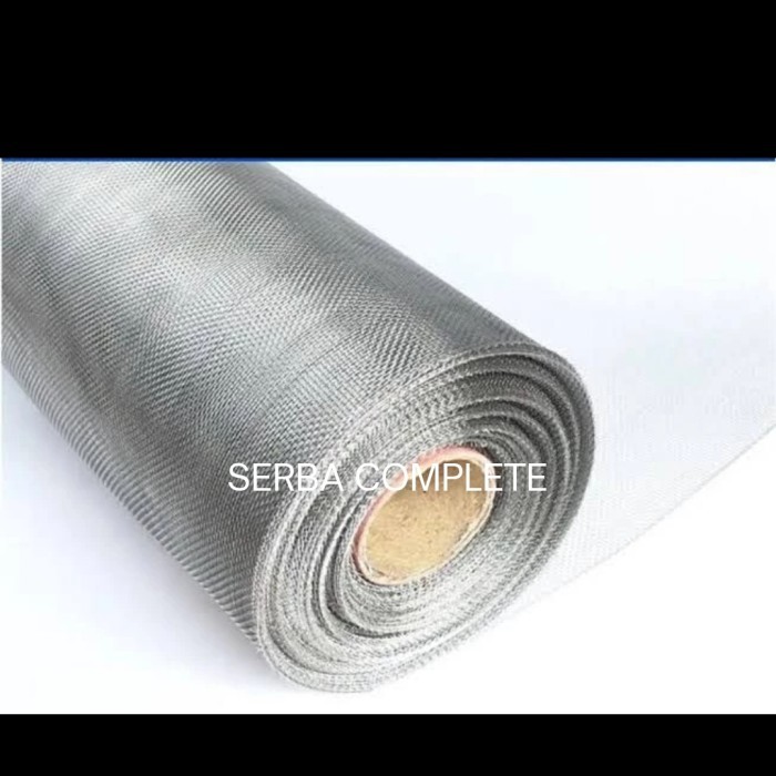 @#@#@#] KAWAT KASA NYAMUK MESH 24 STAINLESS STEEL 304 ASLI PER METER KAWAT MESH STAINLESS SS 24 MESH