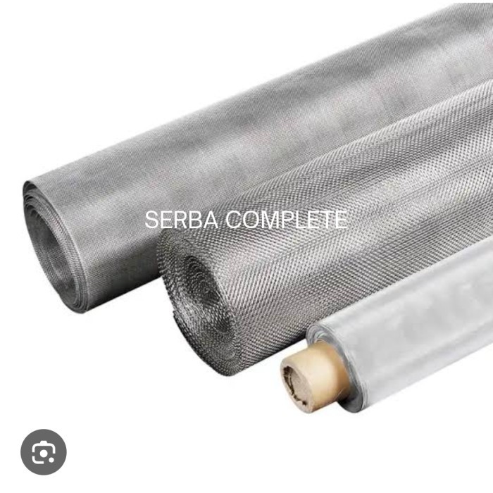 Silahkan Order] KAWAT KASA NYAMUK MESH 16 STAINLESS STEEL 304 ASLI PER METER KAWAT WIREMESH