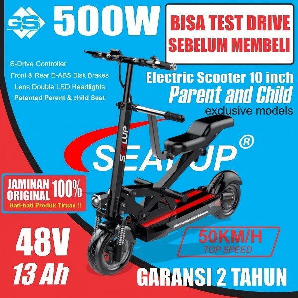 SEALUP Q5 SKUTER LISTRIK / ELECTRIC SCOOTER / SKUTER ELEKTRIK