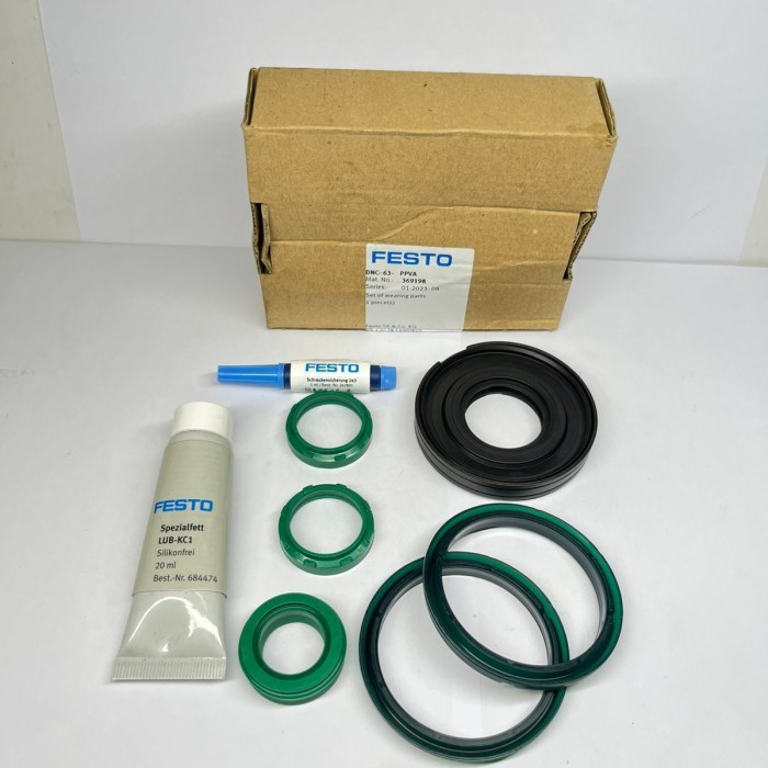 TERBARU seal kit FESTO DNC 63 PPVA festo 369198 kit cylinder festo seal festo seal cylinder dnc