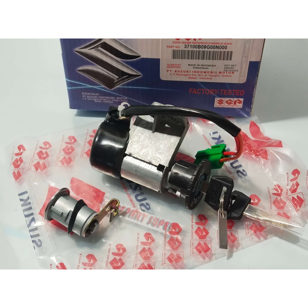 KUNCI KONTAK SMASH B09, KUNCI KONTAK PLUS KUNCI JOK SUZUKI SMASH