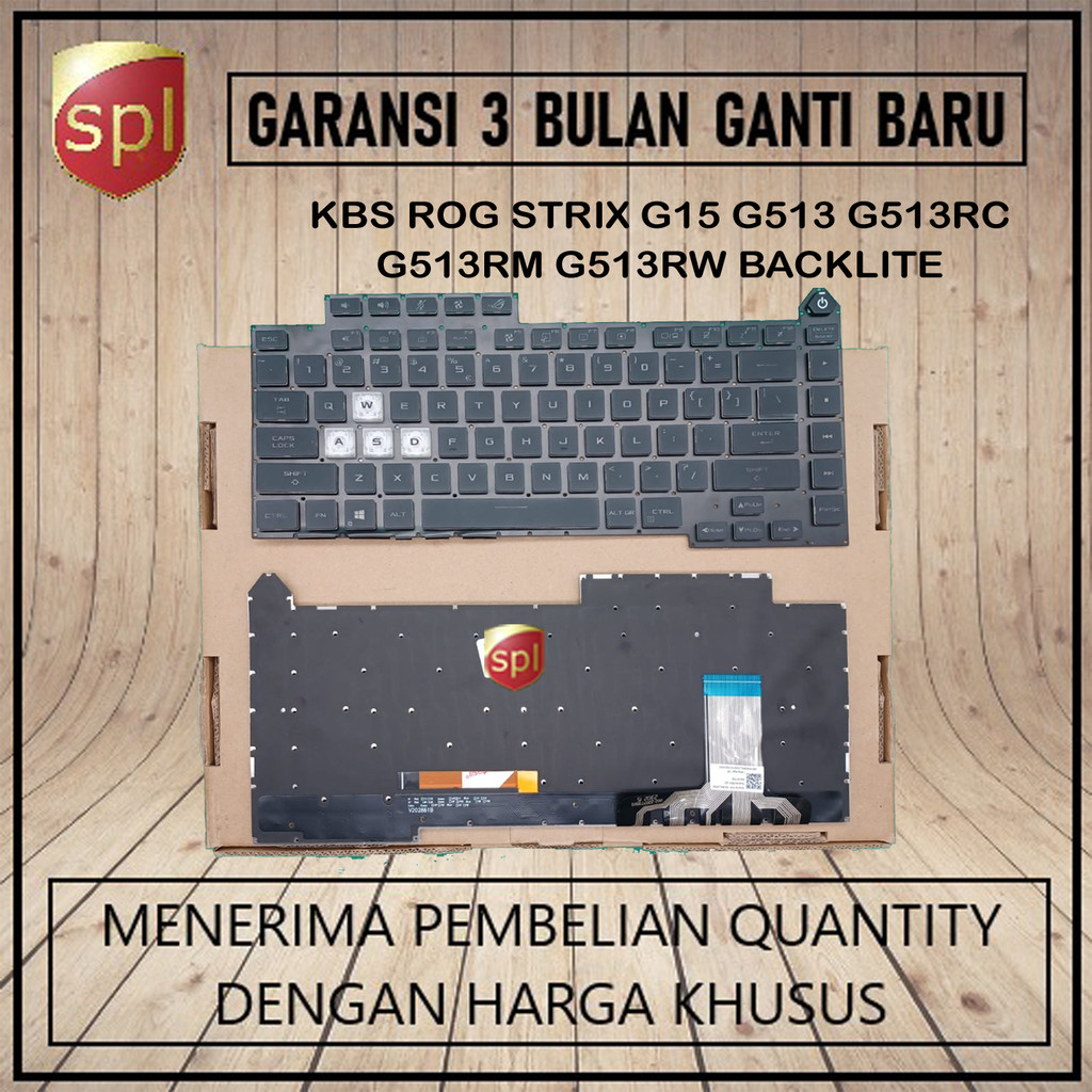 Keyboard Laptop Asus Rog Strix g15 g513 g513rc g513rm g513rw Backlite