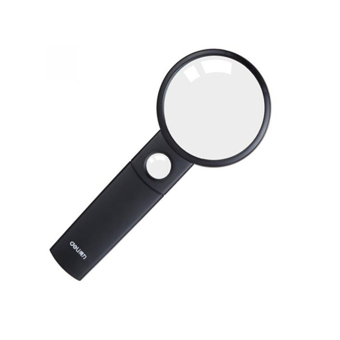 

Sale Kaca Pembesar Deli 9090 Magnifying Glass 70 Mm
