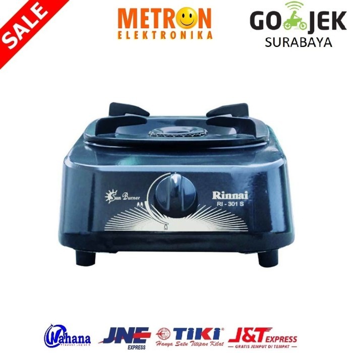 Rinnai Ri-301S / Kompor Gas 1 Tungku / Gas Stove / Ri301S