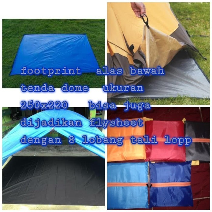 Soniaa_ Footprint Alas Bawah Tenda Size 250X220Cm