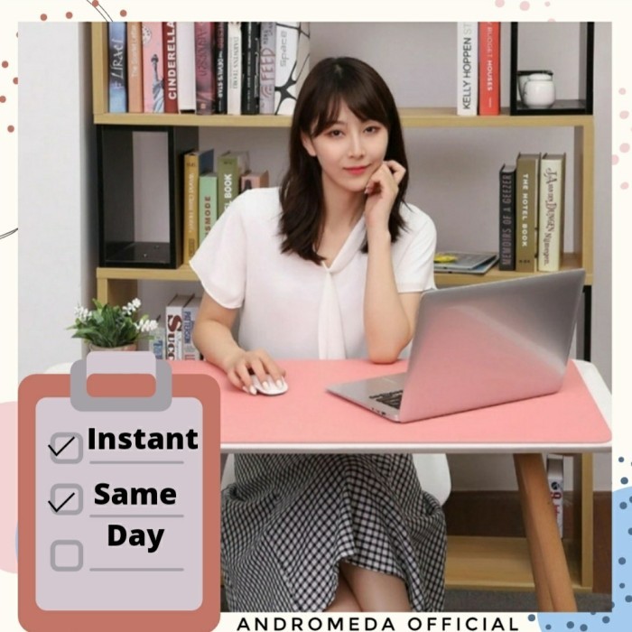Alas Meja Kerja Anti Air Office Mouse Pad Desk Bantalan Meja Serbaguna