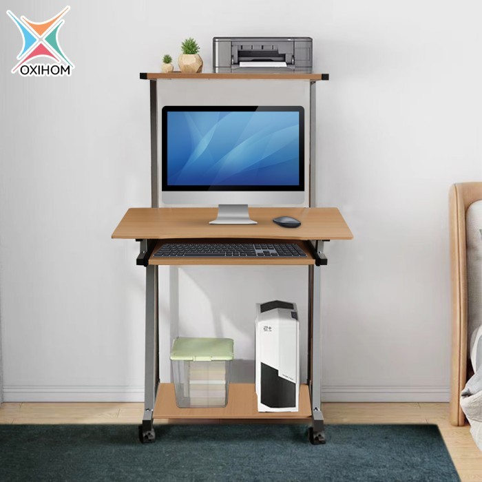 Oxihom Meja Komputer Minimalis Meja Belajar Meja Pc Gaming Meja Printer