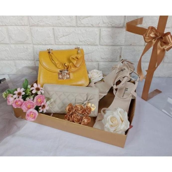 Set Tas // Paket Seserahan Hantaran Pernikahan Kado Hampers Ulang
