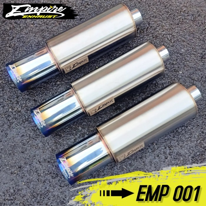 Emp001 Knalpot Mobil Racing Full Bass Kenalpot Mobil Empire Exhaust