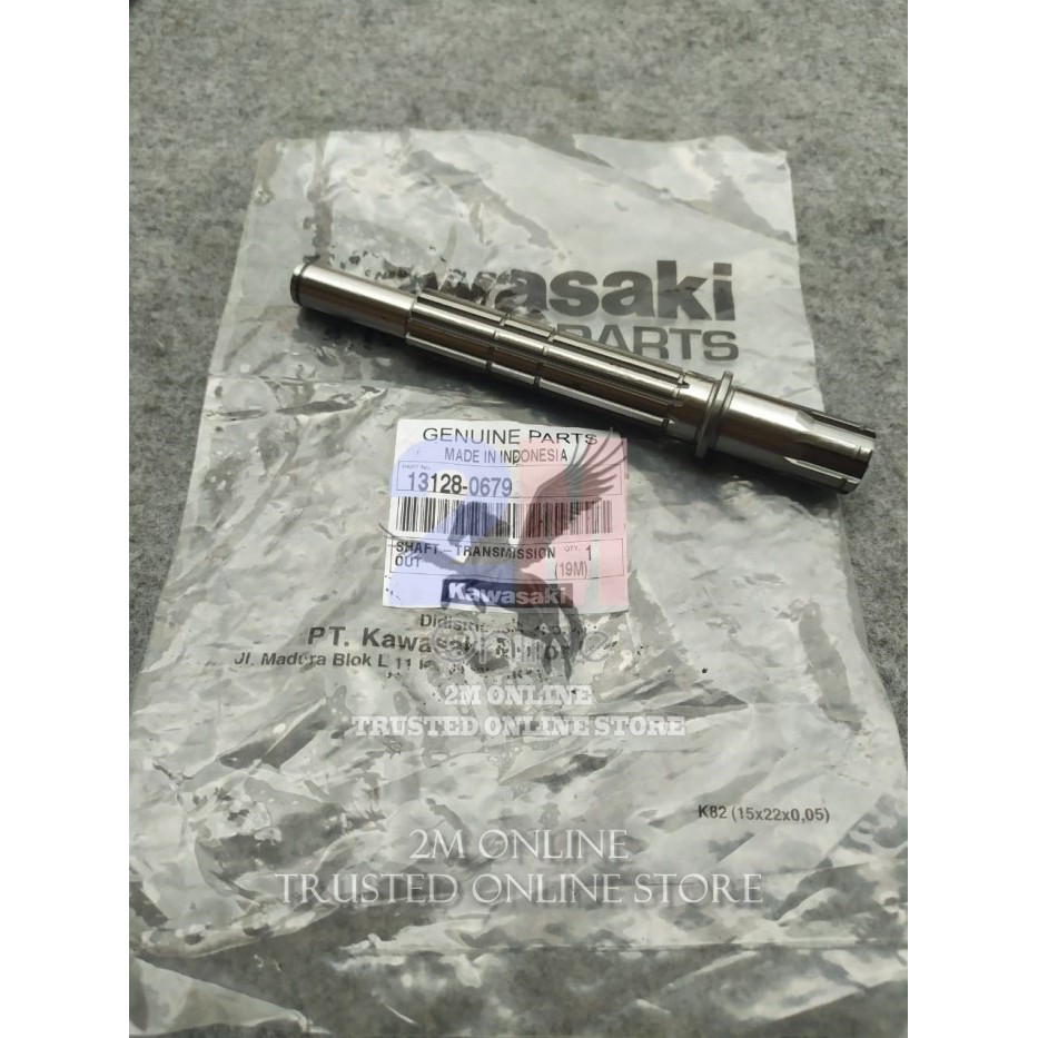 As Gear Depan Klx 150 S L Ori Kgp 13128-0679 Barang Langka