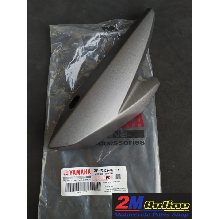 Cover Kupingan Lampu Byson Fi Kiri Gray Doff Ori Ygp 2Up-F3122-00-P7 Barang Langka