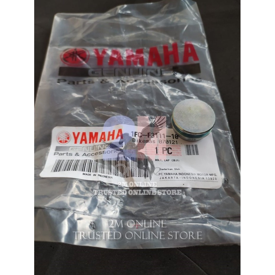 Bolt Cap Baut Tutup As Shock Mio J Gt Fino Xride Ori Ygp 1Fc-F3111-10 Barang Langka