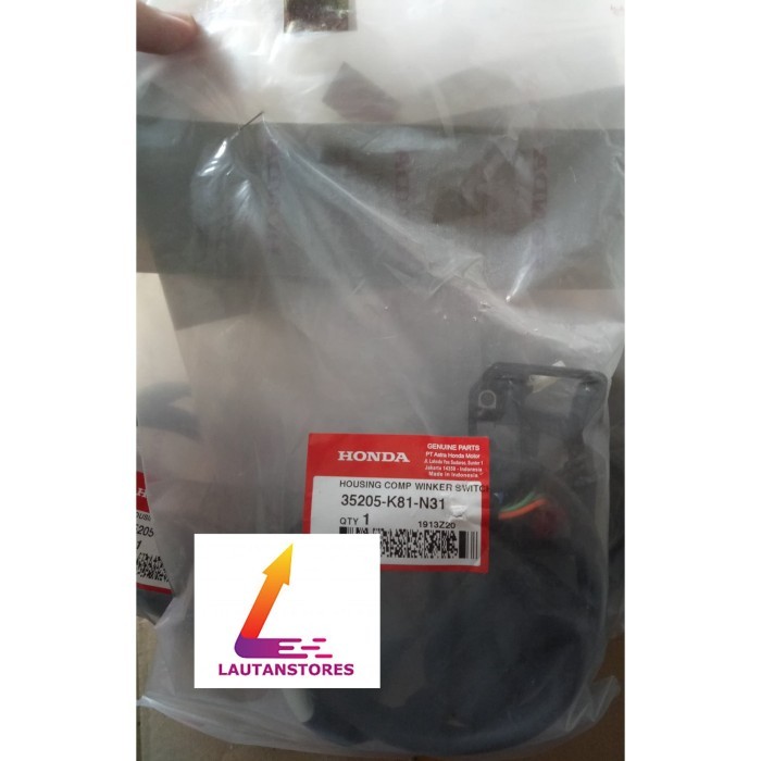 35205-K81-N31 Holder Kiri Atas Housing Comp Winker Switch Beat Street Barang Langka