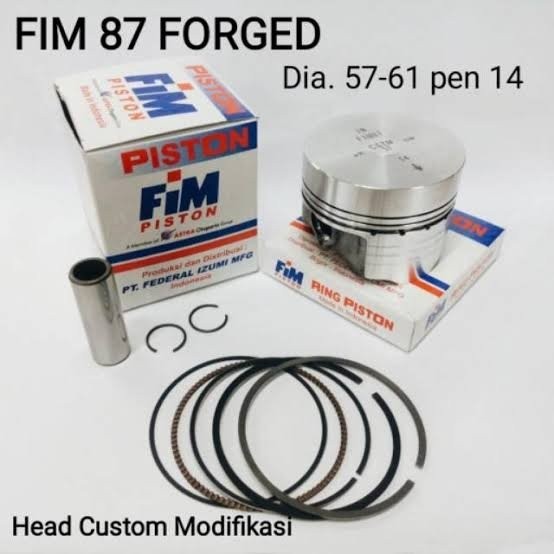 Piston Forged Forging Racing Aerox Nmax 155 Xsr R15 Mx Mentah Cb150R Cbr 150 57 57.5 58 58.5 59 59.5