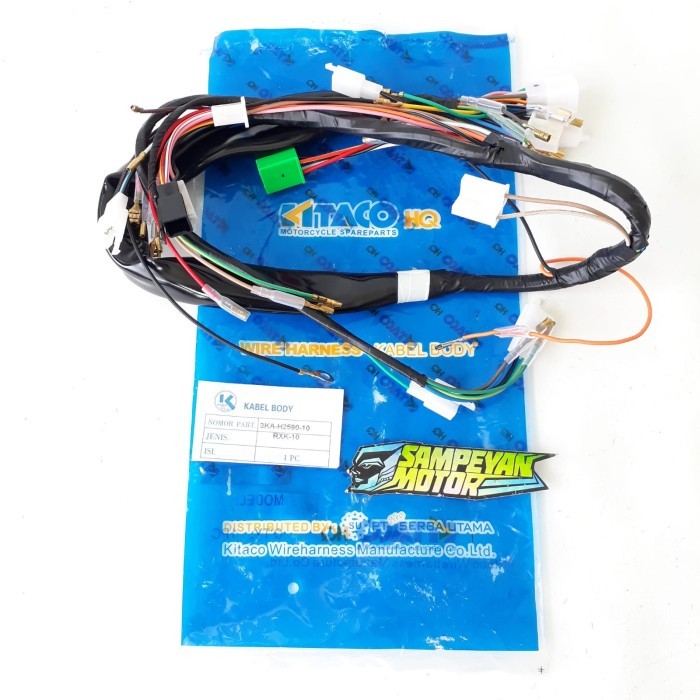 Kabel Body Bodi Set Socket Soket Yamaha Rxk Rx King Barang Langka