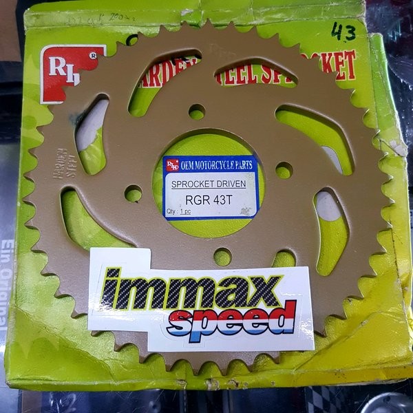 Sprocket Satria Fu 150 Rc Rc 100 Smash Shogun 110 125 Tornado 428 33 35 40 43 33T 35T 40T 43T Gir Ge