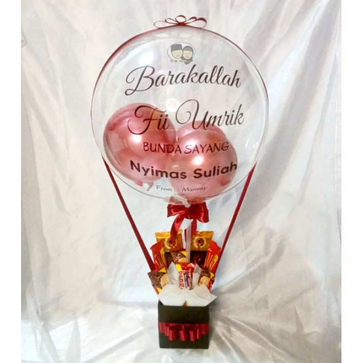 [INSTANT BOGOR 1 HARI JADI] BUKET BALON WISUDA BUCKET BALLOON BIRTHDAY BUKET SNACK SMALL