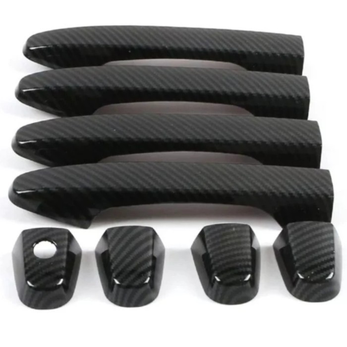 Tebaru cover handle handel carbon Honda CRV gen 4 Berkualitas