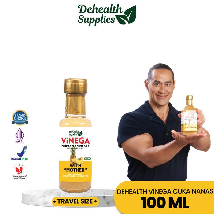 

Dehealth Pineapple Vinegar Cuka Apel Nanas 100 Ml