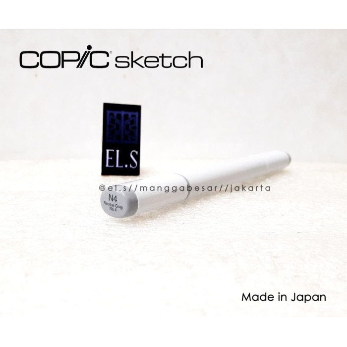 

TERBARU! Copic Sketch Marker N4 NEUTRAL GRAY NO. 4 ( CSM )