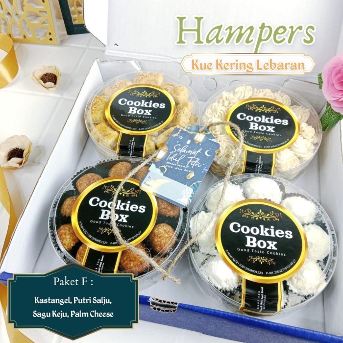 

Paket F Kue Kering Lebaran Idul Fitri Parcel Hampers Idul Fitri Best Seller