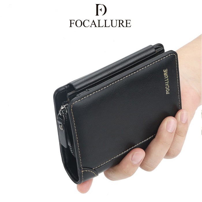 

TERLARIS FOCALLURE DOMPET KULIT PRIA BILLFOLD WALLET #D9159 MURAH!!! MURAH