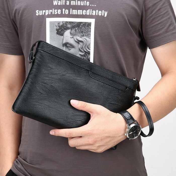 

TERLARIS ENNWEN W10 BUSINESS CLUTCH MODEL MILAN TAS TANGAN HANDBAG DOMPET PRIA DAN WANITA MURAH!!!