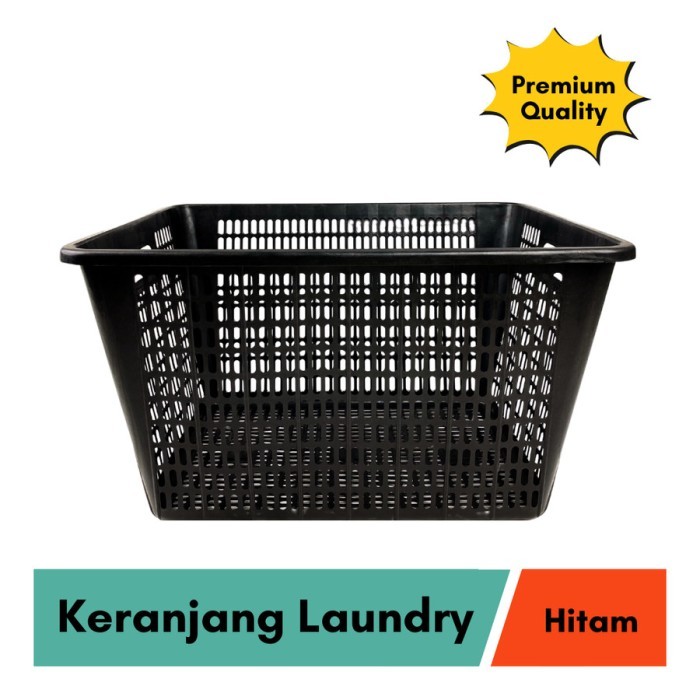 COBA KERANJANG LAUNDRY KERANJANG BAJU KERANJANG PLASTIK JUMBO KERANJANG PAJERO RUI9