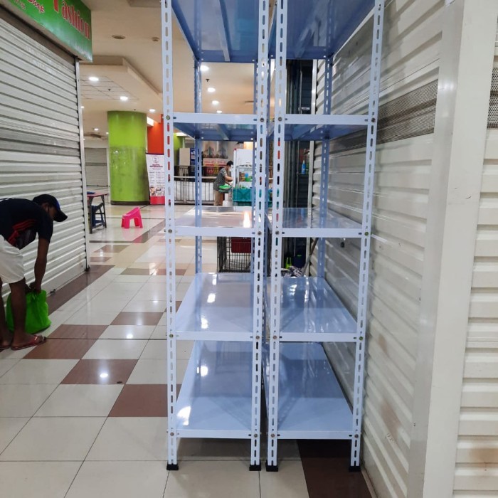 RAK SIKU BESI 5 AMBALAN 100 X 50 X 200 CM (P X L X T)