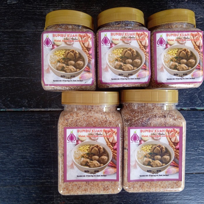 

TERLARIS! Bumbu Kuah Bakso Instan Non MSG Tanpa Pengawet