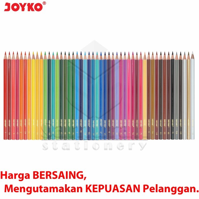 

Pensil Warna Joyko Cp 48 Pb Warna Panjang Color Pencil Cp-48Pb Colors Best Quality