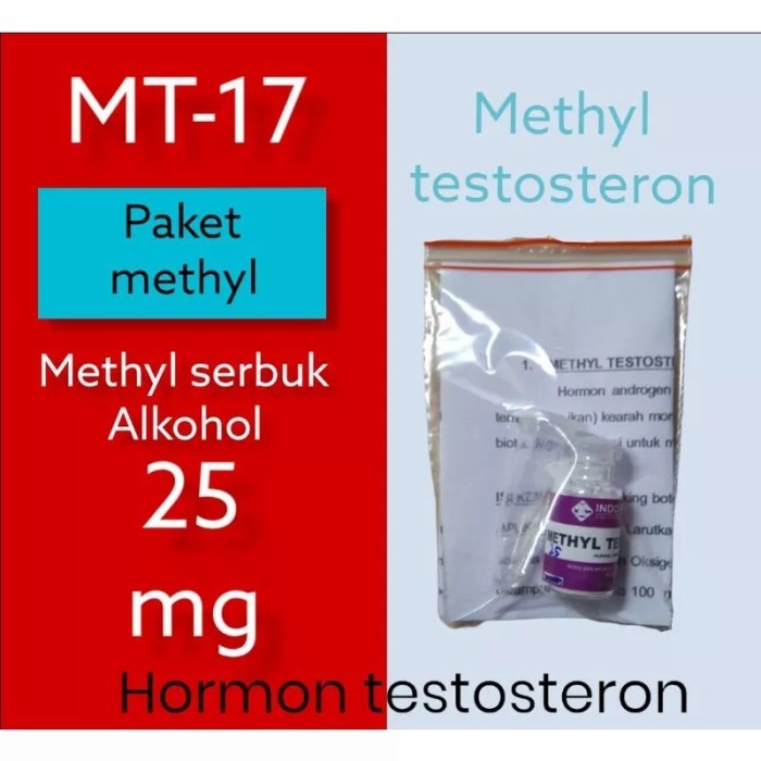 Jual [READY] hormon testosteron ikan/methyl testosteron/hormon jantanisasi ikan