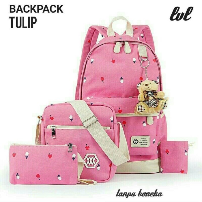 Tas Sekolah Anak Set 4in1