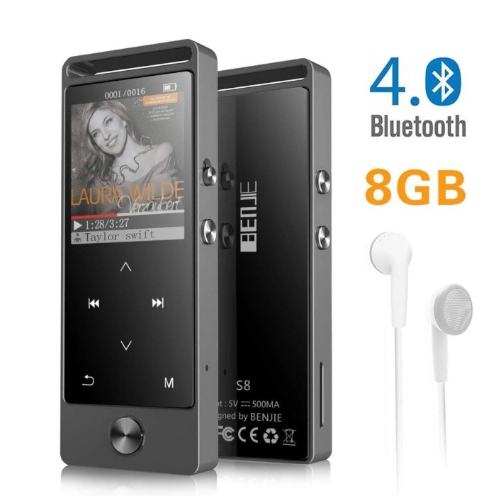 Promo Benjie S8 Mp3 Player Bluetooth 8 Gb