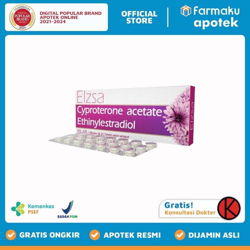 Elzsa Strip 21 Tablet - BYM