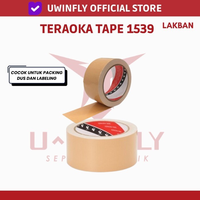 

Diskon Teraoka Tape 1539 Lakban Cloth Tape Adeshive Cod