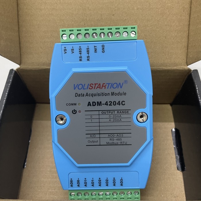 Adm-4204C 4-Channel Analog Output 0-20Ma / 4-20Ma