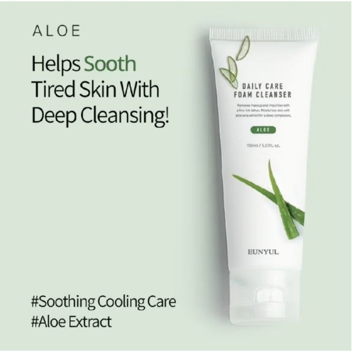 Eunyul Daily Care Foam Cleanser Aloe / Foam Cleanser