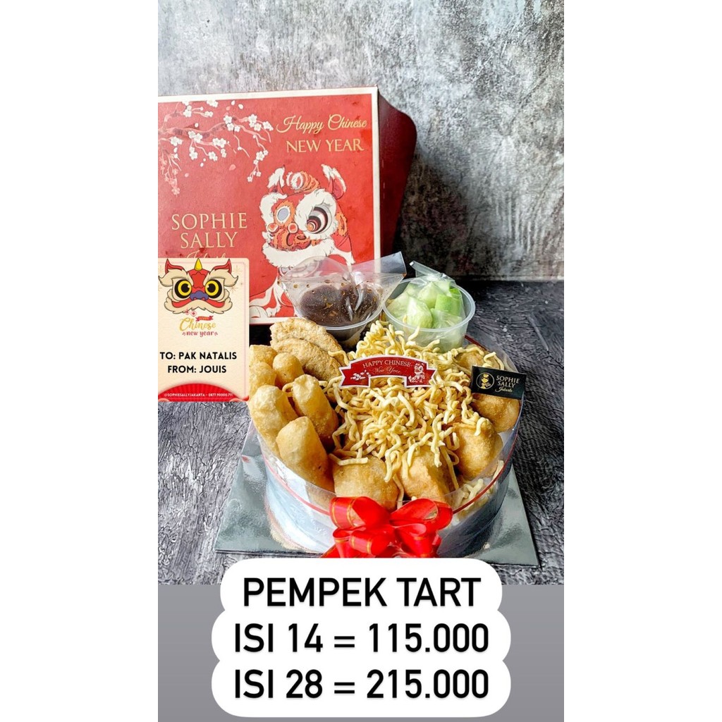 

Hampers Pempek Tart Paket Imlek / Cny Edition - Ready Setiap Hari