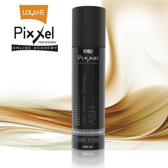 BARANG TERLARIS SHAMPOO LOLANE PIXXEL COLOR REFRESH ASH - SHAMPOO SILVER PACKING AMAN