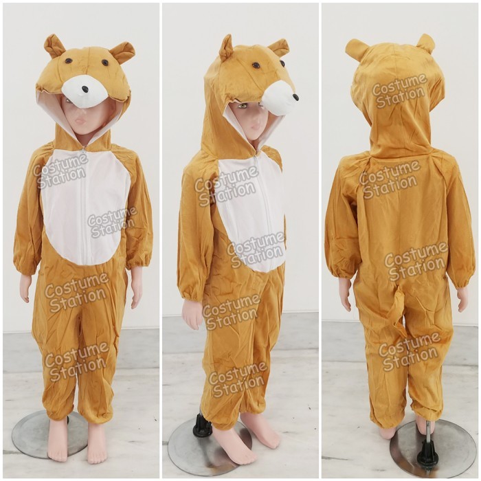 KOSTUM ONESIE BEAR / COSTUME BERUANG HEWAN BINATANG ANIMAL ANAK